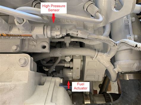 ford 6.7 fuel rail pressure sensor location