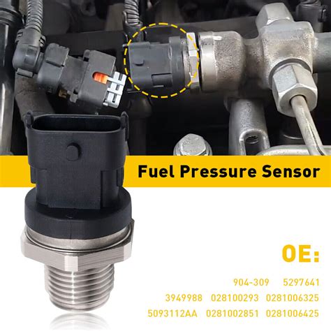 fuel rail pressure sensor 6.7 cummins location