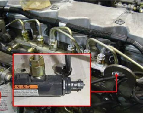 how to change fuel rail pressure sensor